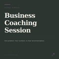 Business Coaching Session — InsightByLuna commercial strategy